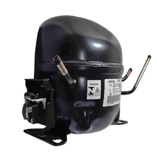 Compressor para Refrigeração Embraco 1/4 + R134A Coquinho EMR80HLR Preto – 220 Volts Compressor para Refrigeração Embraco 1/4 + R134A Coquinho EMR80HLR Preto – 220 Volts