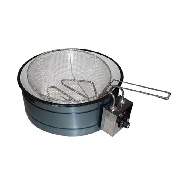 Fritadeira Elétrica em Inox Tacho Esmaltado 2500W 110V 7L Fritadeira Elétrica em Inox Tacho Esmaltado 2500W 110V 7L