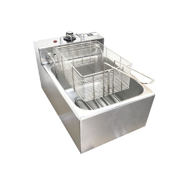 Fritadeira Elétrica 1 Cuba Plus Aço Inox 05L 220v 2500W Fritadeira Elétrica 1 Cuba Plus Aço Inox 05L 220v 2500W