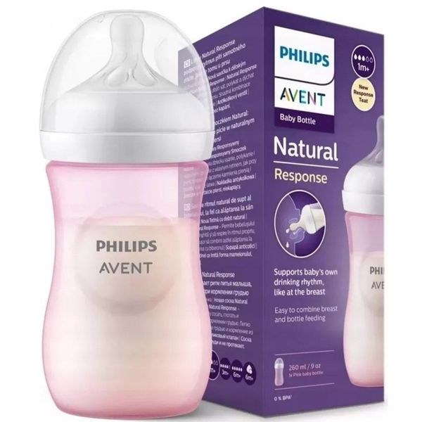 MAMADEIRA PETALA 3.0 260ML - ROSA SCY903/11 - PHILIPS AVENT