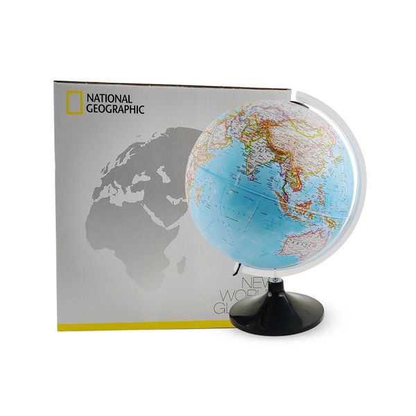Globo Terrestre Decorativo Iluminado Carbon Calssic 30cm National Geographic Tecnodidattica Globo Terrestre Decorativo Iluminado Carbon Calssic 30cm National Geographic Tecnodidattica
