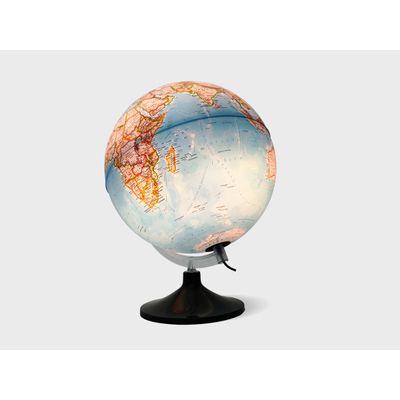 Globo Terrestre Decorativo Iluminado Carbon Calssic 30cm National Geographic Tecnodidattica