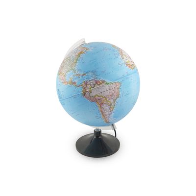 Globo Terrestre Decorativo Iluminado Carbon Calssic 30cm National Geographic Tecnodidattica