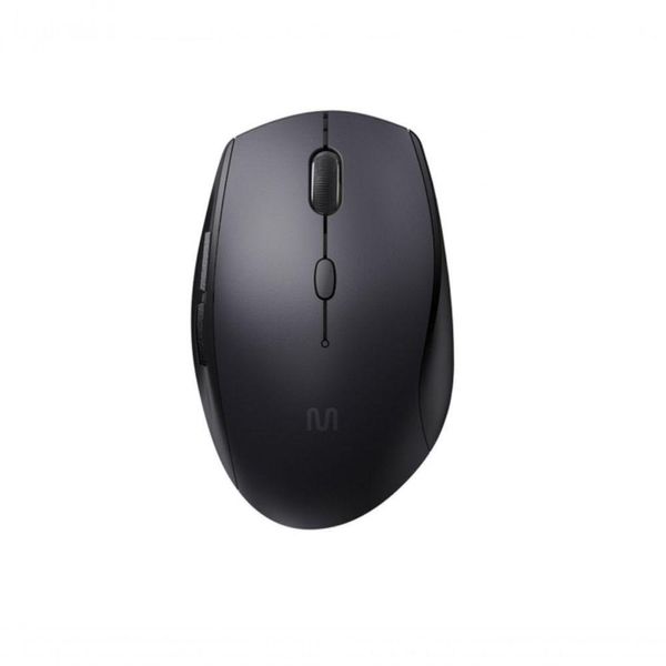 Mouse Sem Fio Ms400 Conexao Usb 1600dpi 6 Botoes Design Ergonomico Com Pilha Aa Mo381