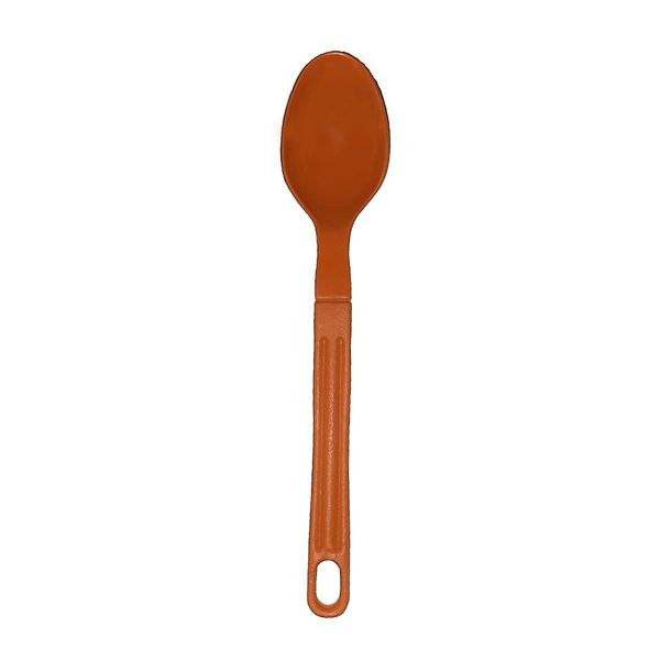 Colher de Arroz Nylon Talher Cozinha Utensílio Laranja 28cm