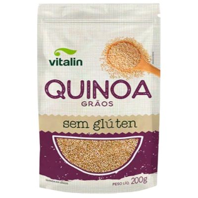 Quinoa em Grãos Integral Sem Glúten Vitalin 200g