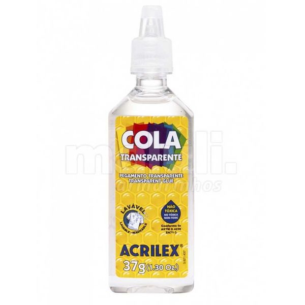 COLA TRANSPARENTE 37G ACRILEX