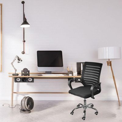 Kit 3 Cadeiras De Escritório Secretaria Diretor Roma Ergonômica