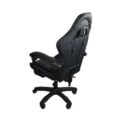 Kit 2 Cadeiras Gamer Stillus Ergonômica Com Apoio Para Os Pés Preto