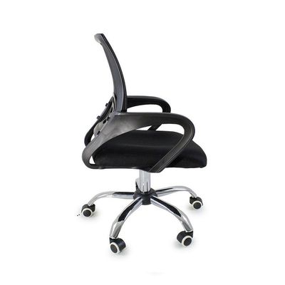 Kit 15 Cadeiras De Escritório Begonia Tela Mesh Ergonômico Preto