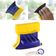 Limpa Vidro Magnético Amarelo Limpeza Pelos Dois Lados Escova Rodo Para Janelas Aquários Box