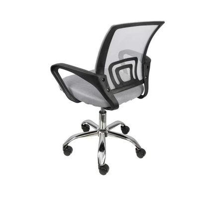 Kit 3 Cadeiras De Escritório Begonia Tela Mesh Ergonômico Cinza