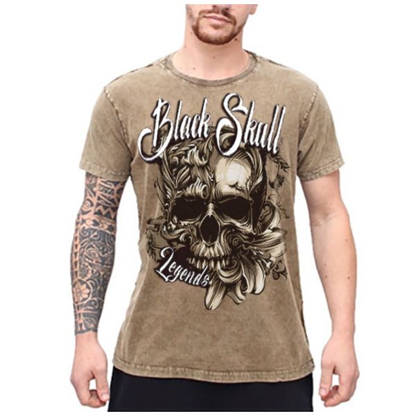 CAMISETA METAL NUDE P / BEGE / N/A