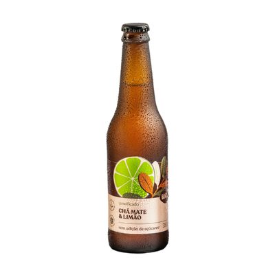 Chá Mate com Limão Gaseificado Brazô 350ml