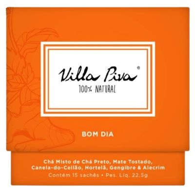 Chá Misto Bom Dia Villa Piva 15 Sachês