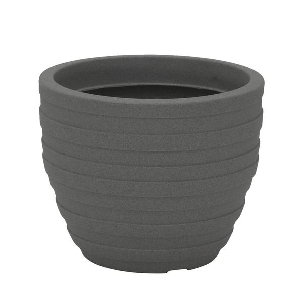 Vaso Inca Tramontina em Polietileno Cimento 38 cm