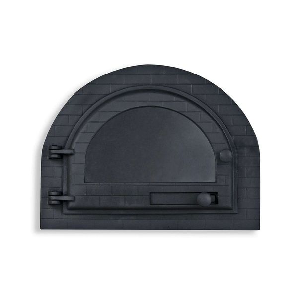 Porta Forno Ferro Igloo Com Vidro Libaneza 31x42cm