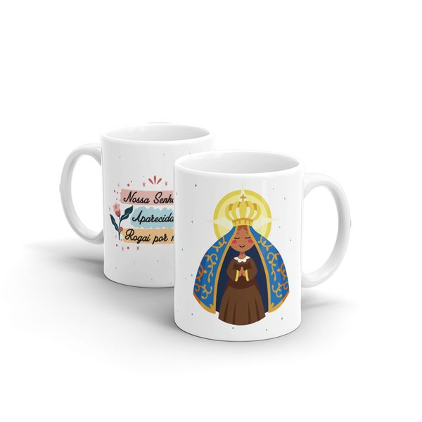 Caneca Cerâmica - Religião - Nossa Senhora Cute