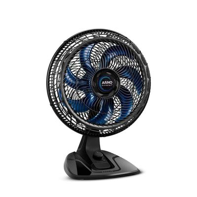 Ventilador De Mesa Arno 40cm VE70 X-Treme 7 Preto E Azul Escuro 127V