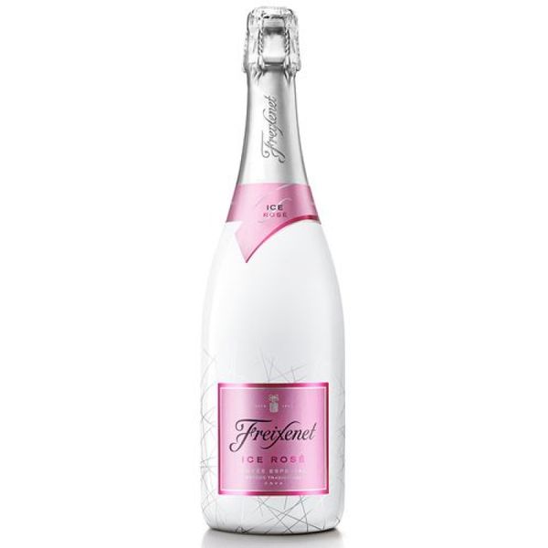ESPUMANTE CAVA FREIXENET ICE ROSE DEMI-SEC 750ML