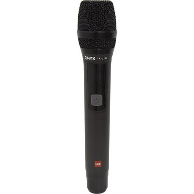 Microfone sem Fio Duplo Mão e Headset TK U211 UHF Onyx