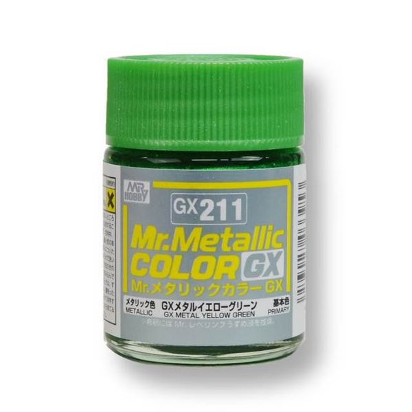 Tinta Metal Yellow Green GNZGX211