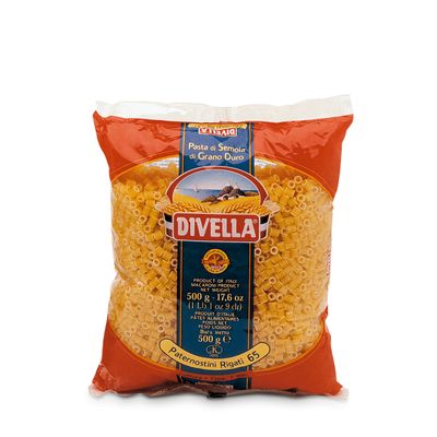 MACARRÃO DIVELLA 65 PATERNOST RIGATI 500G