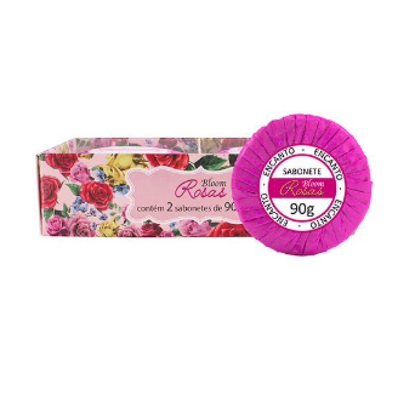 Estojo com 2 sabonetes 90g cada Encanto Aromática (1125)