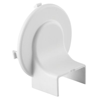 Conector de Saida para Canaleta 20x10 mm Tramontina Branco