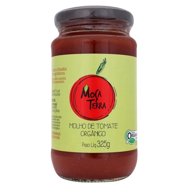 Polpa de Tomate Tradicional Orgânico Moça Terra 325g