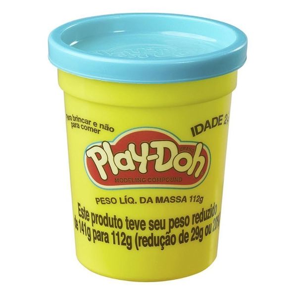 Massa de Modelar - Play-Doh - Potes Individuais 110 grs - Hasbro - AZUL Play-Doh