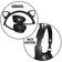 Fone Bluetooth Orelha De Gato Led Colorido (PRETO)