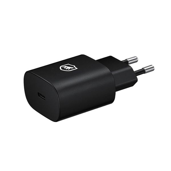 Carregador Turbo Tipo C - QC 3.0 - até 25W - Preto - Gshield