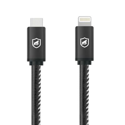 Cabo Turbo Militar - 1,5M - Lightning - Tipo c - Certificado MFI - Homologado iPhone/iPad - Gshield