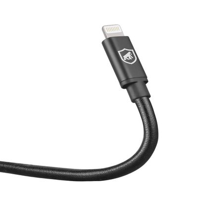 Cabo Turbo Militar - 1,5M - Lightning - Tipo c - Certificado MFI - Homologado iPhone/iPad - Gshield