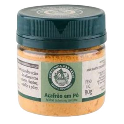 Açafrão em Pó Companhia das Ervas 80g