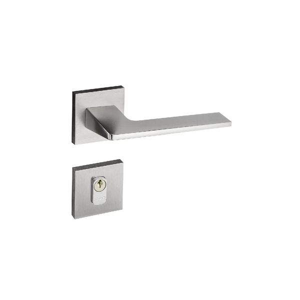 FECHADURA PORTA EXTERNA SALA QUARTO PADO SARA ESCOVADA ACETINADA QUADRADA 55MM CRA