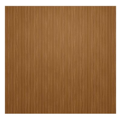Painel Decorativo Ripado para Parede Mahalo 260x250 MDP Nature G77 - Gran Belo