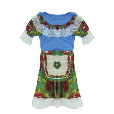 Vestido Junino Le M Estampas Diversas - Item Sortido