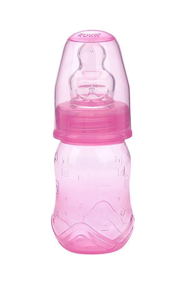Mamadeira Kuka Aquarela Ortodôntica Nº1 Rosa 70ml