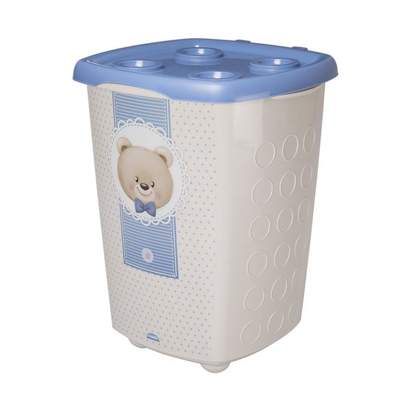 Cesto de Roupa Plasútil Infantil Urso 38l