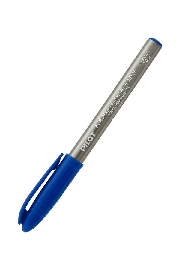 Marcador Pilot para Retroprojetor 2.0mm Azul