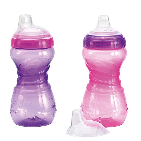 Copo de Treinamento Kuka Funny Estampa Feminina 330ml Cores Diversas - Item Sortido
