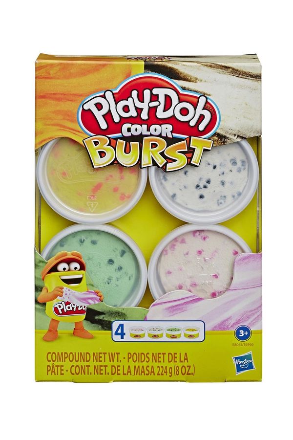Massa de Modelar Playdoh Color Burst