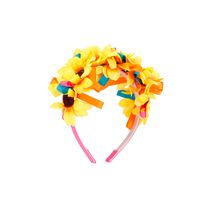 Tiara de Girassol Le Cores Diversas - Item Sortido