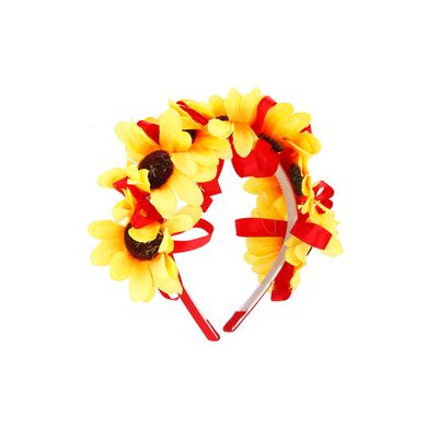 Tiara de Girassol Le Cores Diversas - Item Sortido