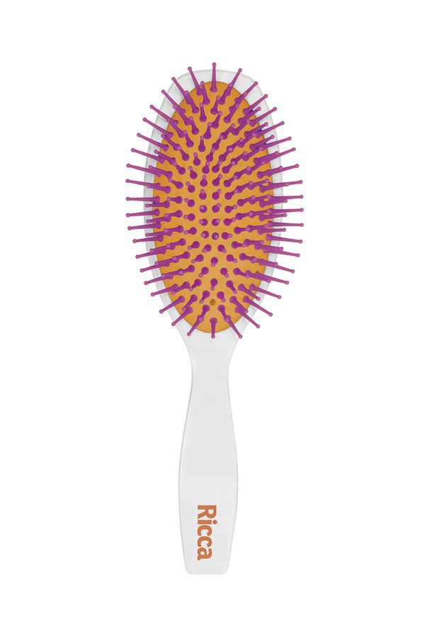 Escova para Cabelo Ricca Oval Branca