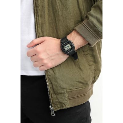 Relógio Casio Masculino Ref:W-218h-1avdf Retangular Digital