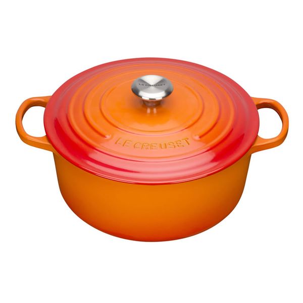 PANELA REDONDA LE CREUSET 28CM SIGNATURE CINZA