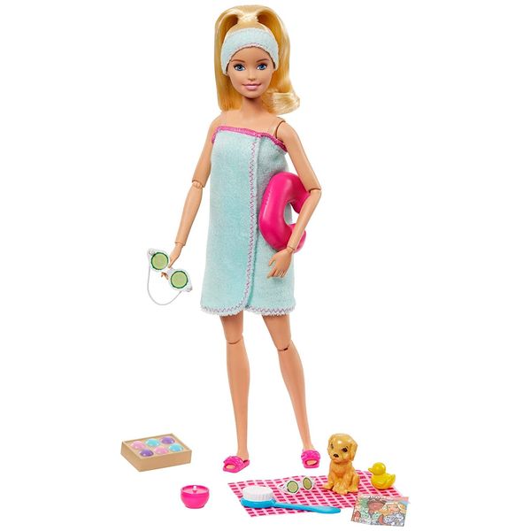 Boneca - Barbie - Fashionista - Dia de Spa Com o Pet - Mattel Mattel